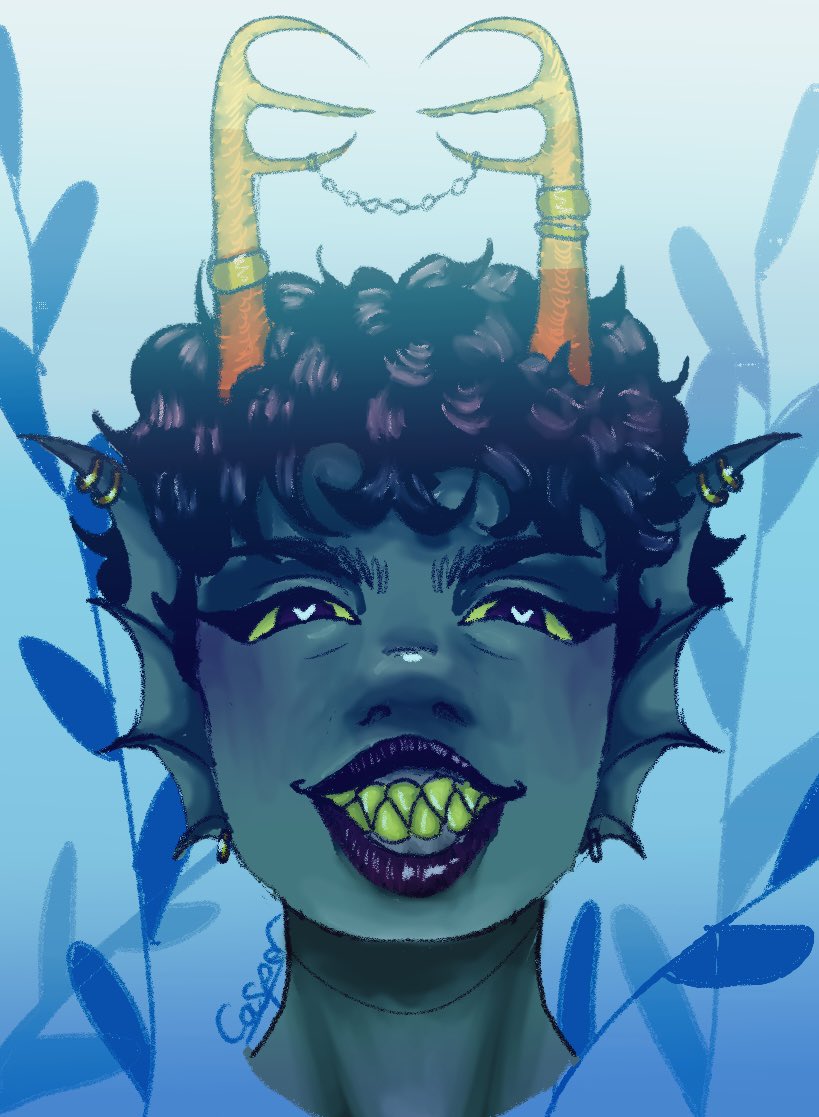 LachrymalLichen's tweet photo. A trollsona I did up for a friend https://t.co/2r2MG1IE2n