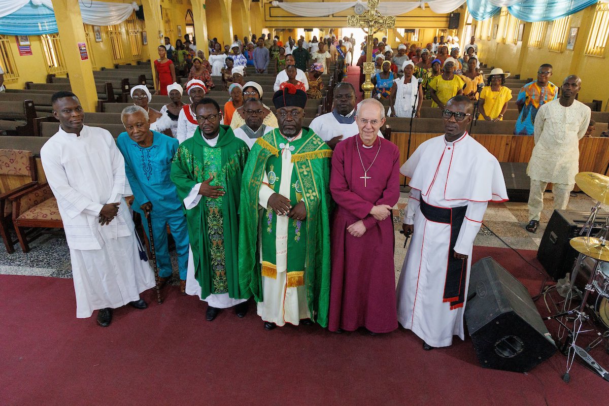 ArchbishopSarah's tweet photo. It was so good to pray and worship with the faithful across Anglican parishes in the @DioceseAccra this morning. 

Almighty God, send us out in the power of your Spirit to live and work to your praise and glory. https://t.co/X017kC3ylu