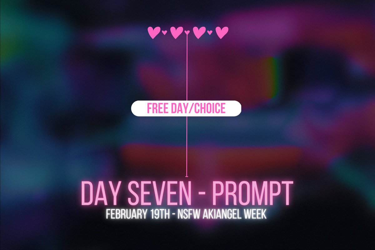 nsfwakiangel's tweet photo. NSFW AkiAngel Week - Day 7
๐ Free day!
Tag us @nsfwakiangel and #NSFWAkiAngelWeek https://t.co/EddqowjPA2
