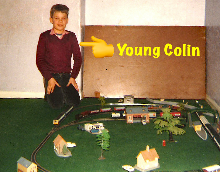 FoxesAfloat's tweet photo. The first full video, all about why we're building #TheTrainBarn, is now available to watch on our NEW channel https://t.co/ZDbUuUlXg1. Does Colin look any different now from when he was twelve? ๐ Watch now ๐๐ป https://t.co/dt7y3GcoQd. #modelrailway #trains https://t.co/GPAJLJXoNk