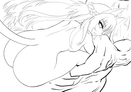 線画まででけたのでまた来週 