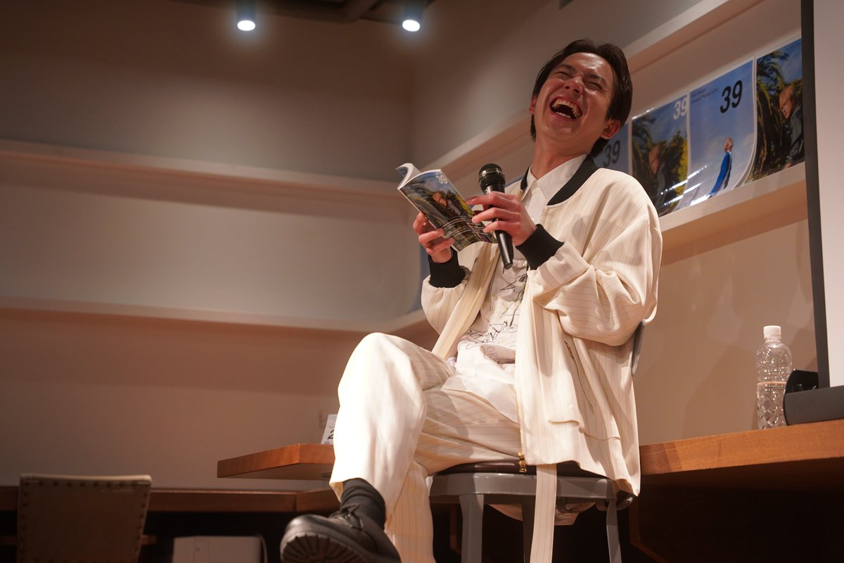 平野良 フォト&エッセイ「39」発売記念イベント ご来場いただき誠に