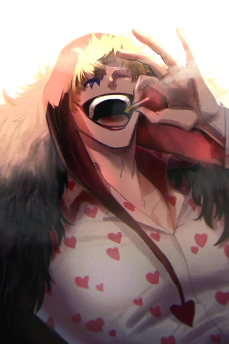 息抜きリクエストのコラさん描き終わった～～～～～～～～～～～～～～～!!! 