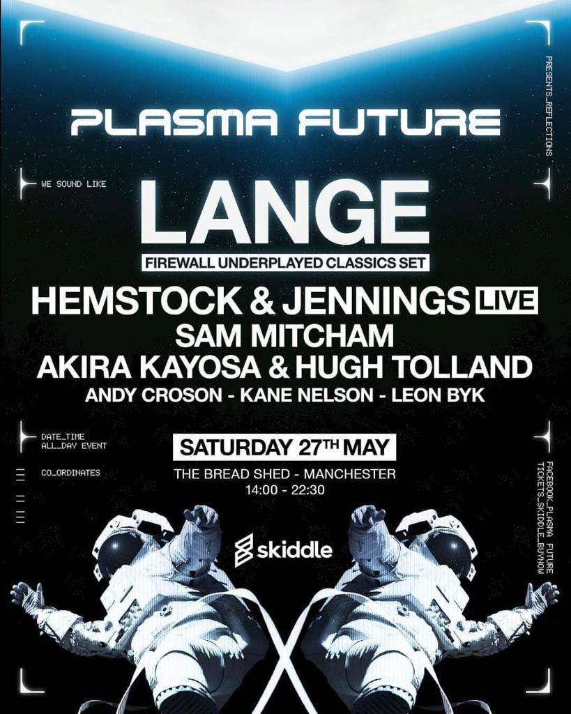 djlange's tweet photo. Really looking forward to @PLASMAFUTURE in May!

I'll be performing a special FIREWALL set including some of my Firewall productions together with UNDERPLAYED classic trance gems!

Limited first release tickets now available:
https://t.co/nJJHgPqaZD

#trance #manchester https://t.co/RN87yo108R