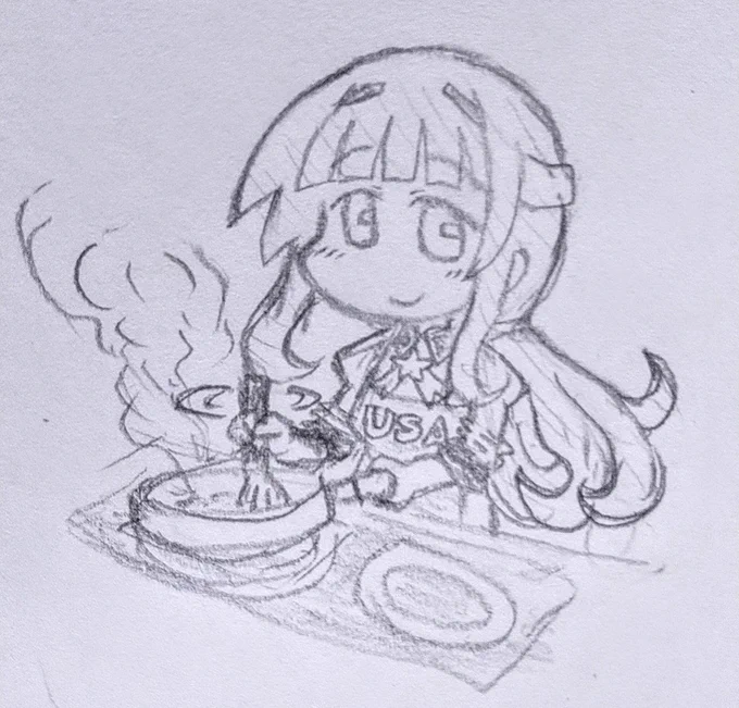 今夜のお絵描き 