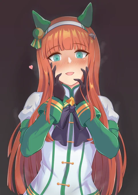 ハイライトオフなスズカさん…(微調整版)#ウマ娘 #サイレンススズカ 