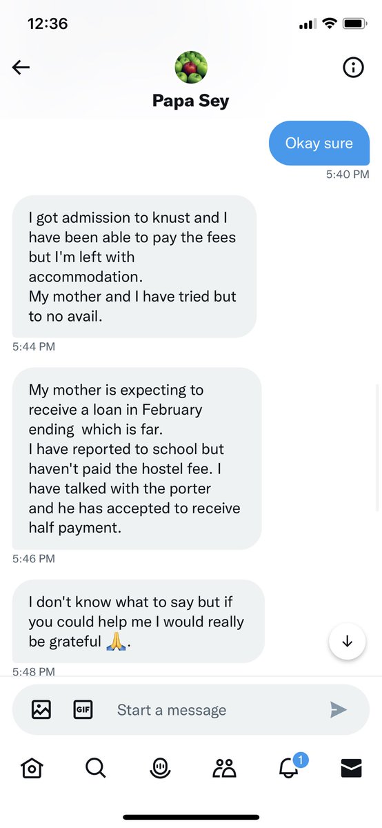 Kindly help with something small or a retweet 🙏
Momo/Call: 0556323380 Godfred Mintah Sey