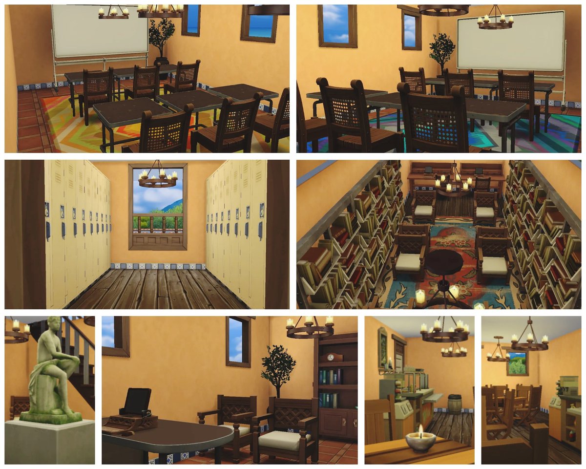mimzyplays's tweet photo. A simple Ancient Greek themed school for my #100BabyGreekMythologyChallenge ๐๏ธ๐๐บ
#TheSims4 #Sims4HighSchool #AncientGreek
#GreekMythology https://t.co/eJYwPF5MRS