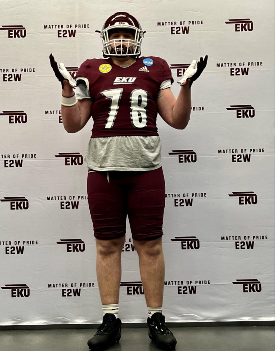 Special place with special things happening. Blessed and thankful to be able to visit @EKUFootball. Thank you to @Erik_Losey @Cox83Caleb for having us up. #Expect2Win