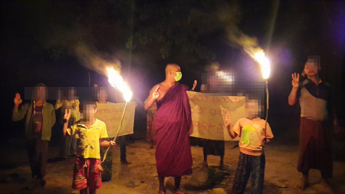 Wamtha2021's tweet photo. အကြမ်းဖက်စစ်အာဏာရှင်ကို ရက်ပေါင်း ( ၆၇၀ ) ရက်အထိ အနိုင်မခံအရှုံးမပေးသောစိတ်ဓာတ်ဖြင့်တော်လှန်နေဆဲဖြစ်တဲ့ အသံမတိတ်တဲ့ ပြည်/ခွန်သပိတ်...

#CrimesAgainstHumanity
#2023Feb19Coup 
#WhatsHappeningInMyanmar
#pyigyitagonstrik 

#အရေးတော်ပုံအောင်ရမည် 

#အဂ္ဂဝံသ https://t.co/pgn6aiAv7g