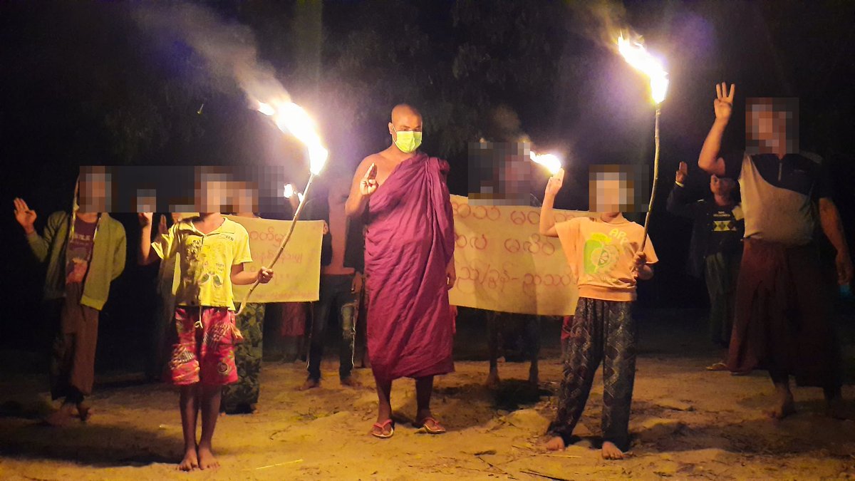 Wamtha2021's tweet photo. အကြမ်းဖက်စစ်အာဏာရှင်ကို ရက်ပေါင်း ( ၆၇၀ ) ရက်အထိ အနိုင်မခံအရှုံးမပေးသောစိတ်ဓာတ်ဖြင့်တော်လှန်နေဆဲဖြစ်တဲ့ အသံမတိတ်တဲ့ ပြည်/ခွန်သပိတ်...

#CrimesAgainstHumanity
#2023Feb19Coup 
#WhatsHappeningInMyanmar
#pyigyitagonstrik 

#အရေးတော်ပုံအောင်ရမည် 

#အဂ္ဂဝံသ https://t.co/pgn6aiAv7g