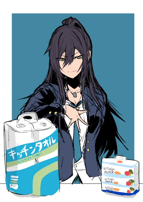 トイレットペーパーを買ったつもりがキッチンペーパーだったし、ティッシュペーパーを買ったつもりがキチンペーパーだった咲耶さん 