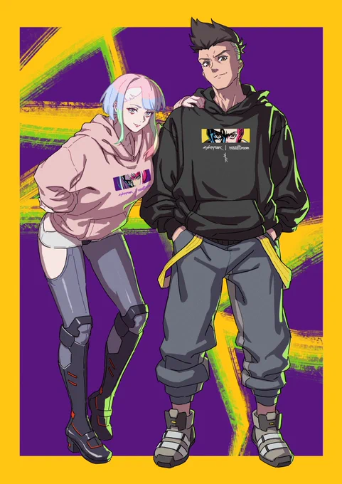 cyberpunk : edgerunners×vaultroomファンアート#サイバーパンクエッジランナーズ 