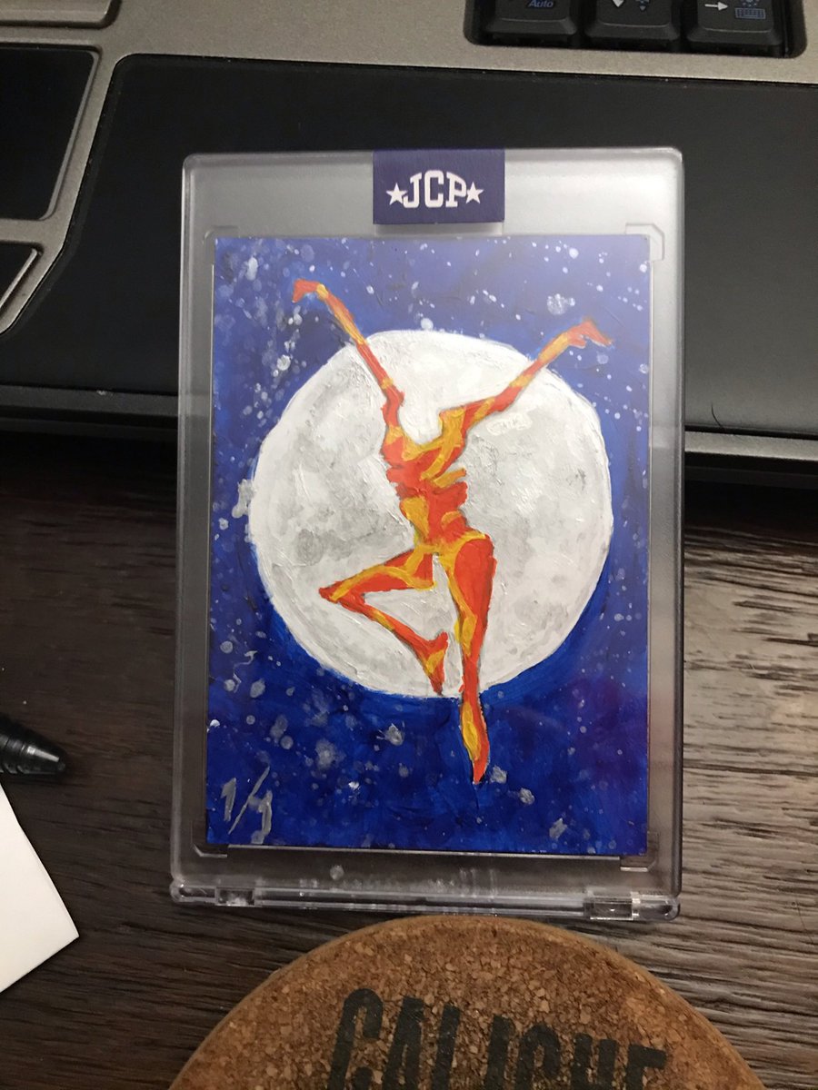 JCPCards's tweet photo. Dave Mathews Band
“Fire Dancer”
JCP 1/1
🔥 🕺🏽 
#JCPCards #TheHobby #DMB #Art #CardArt #WhoDoYouCollect https://t.co/AVZy0YVkHL