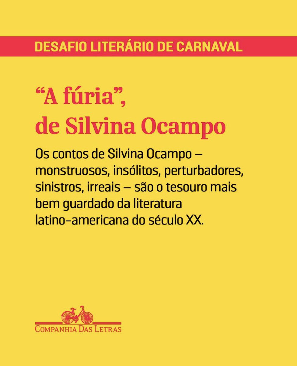 cialetras's tweet photo. Singular, complexo e envolvente. É assim que dá para definir o primeiro livro  do DESAFIO DE CARNAVAL. 📚🎉 

🧶 Conheça mais sobre a fúria. Segue o fio! https://t.co/PDL6MFhYSJ