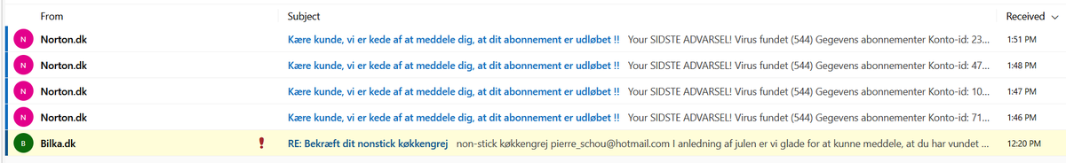 TheSignHD's tweet photo. @Outlook Impressive huh? Yet, relevant non spam goes into the spam folder. I mean, you are trying to get rid of users right? https://t.co/vBEoRhTRqG