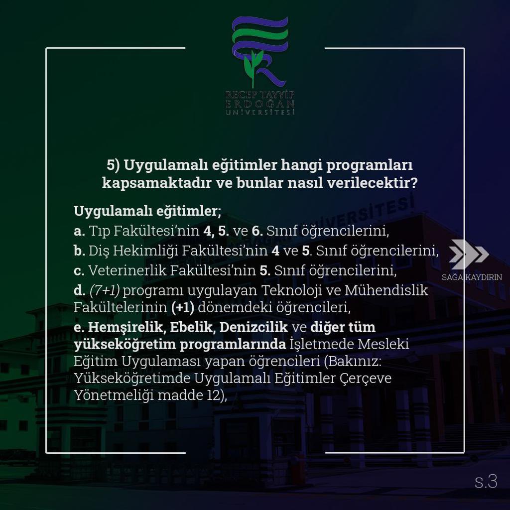 RTEUniversite's tweet photo. Sıkça Sorulan Sorular ve Cevapları..1️⃣ https://t.co/W5DO3KRx2U