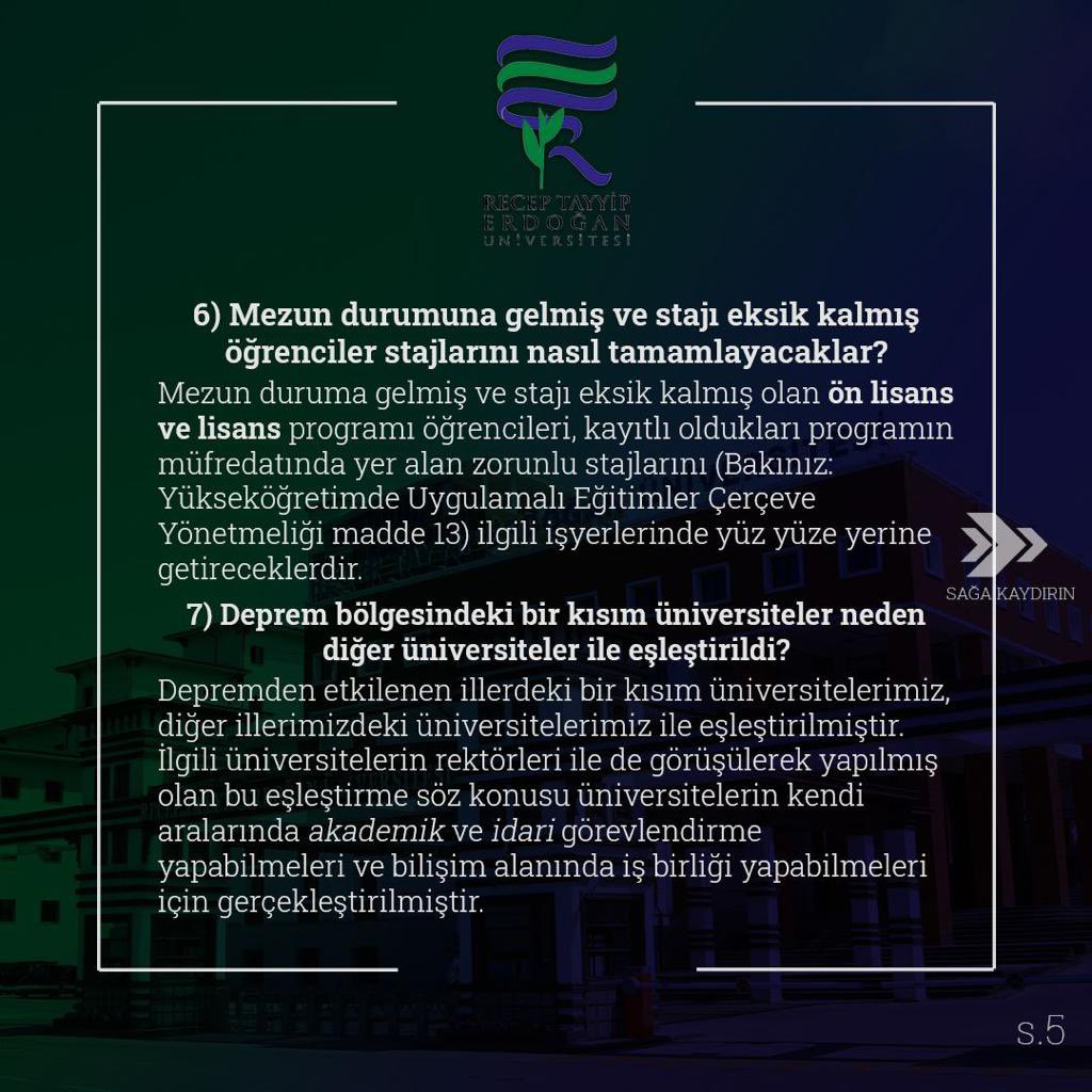 RTEUniversite's tweet photo. Sıkça Sorulan Sorular ve Cevapları..2️⃣ https://t.co/neWvmz6gAT