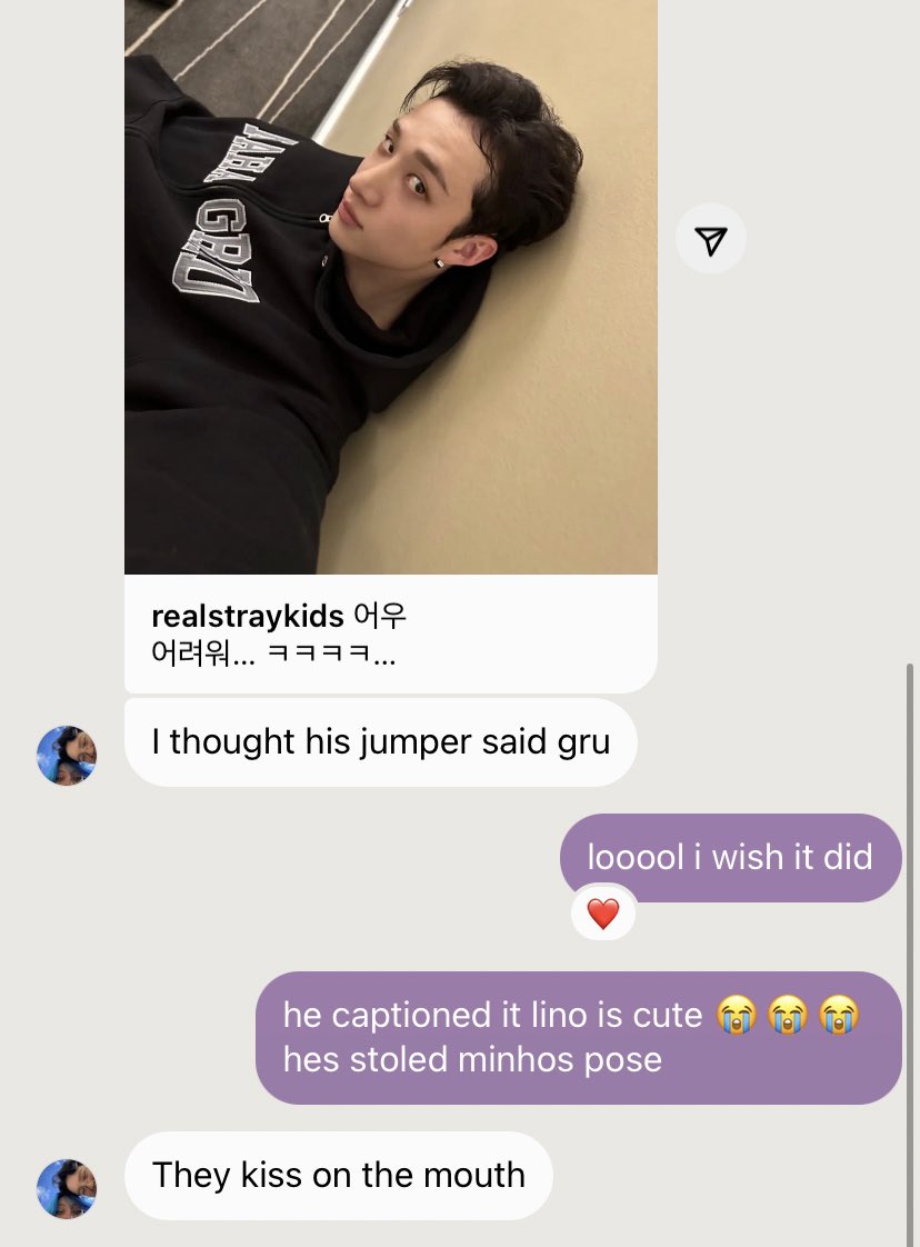 binniesbutt's tweet photo. my bf doesnt even rlly stan skz but hes got the right idea https://t.co/rRJxVOcmTl