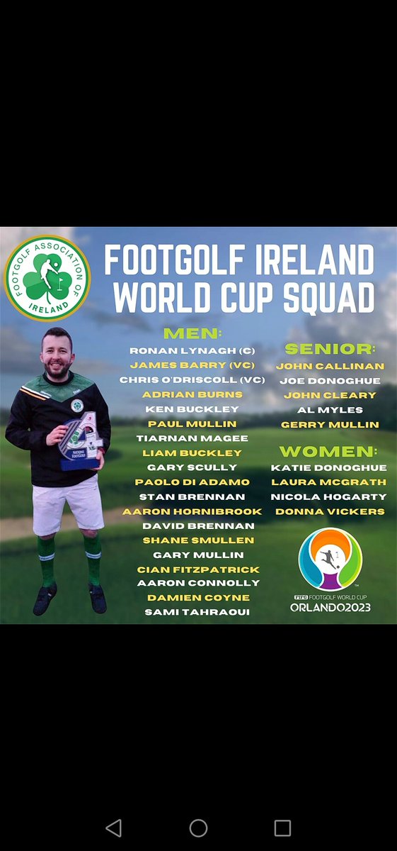 stanbrennan10's tweet photo. Any donation small or big is greatly appreciated ❤️⚽⛳🇮🇪
Anyone that donates goes into a raffle to win one of the prizes listed https://t.co/D36CNa2sKh
