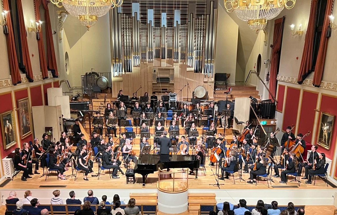 ulsymphony's tweet photo. ♥️Thank you to all who came to yesterday's concert at The Duke's Hall‼️ Special thanks to Mihai Ritivoiu for absolutely smashing the Rachmaninoff'. 🎹
🎉Our next concert, featuring Brahms 4, will be on the 25th OF MARCH and tickets are ALREADY AVAILABLE at https://t.co/mO3S7F5mgh https://t.co/5cowLIA1nv