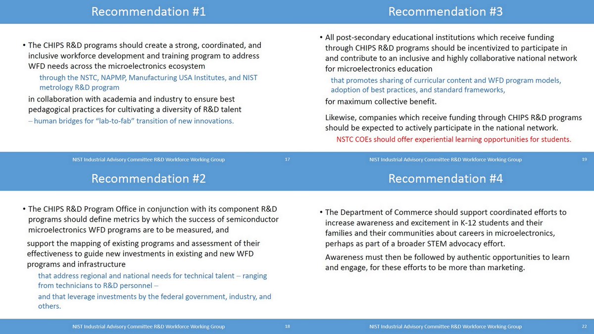 OGAWA, Tadashi on Twitter "=> R&D Workforce Working Group Update and