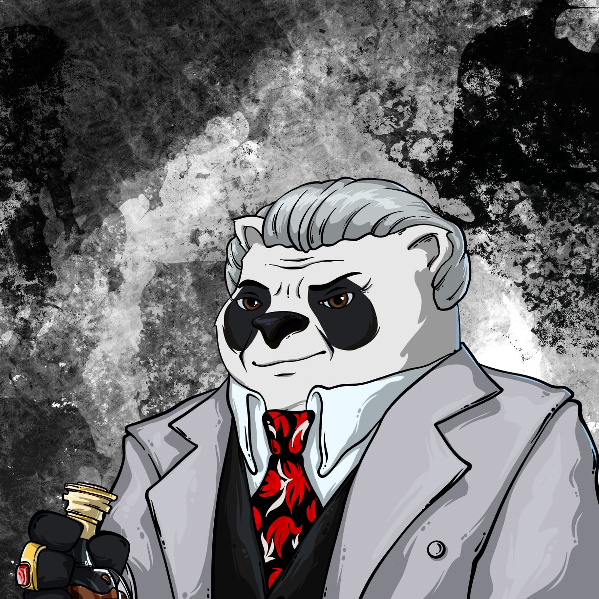 🧵Giuseppe "The Judge" Russo, the criminal panda boss who ran all the pubs in Pandalermo, was known for his uncompromising sense of justice. 

#CNFT #CNFTCommunity #CardanoNFT  #ADA #TPC #ThePandasCartel #CNFTs #CNFTproject #CNFTdrop #CNFTCollection