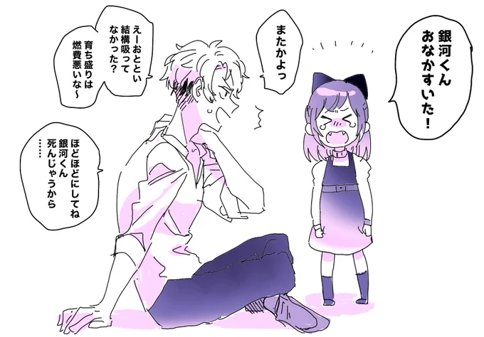 唯ピが吸血鬼の銀唯(唐突) 