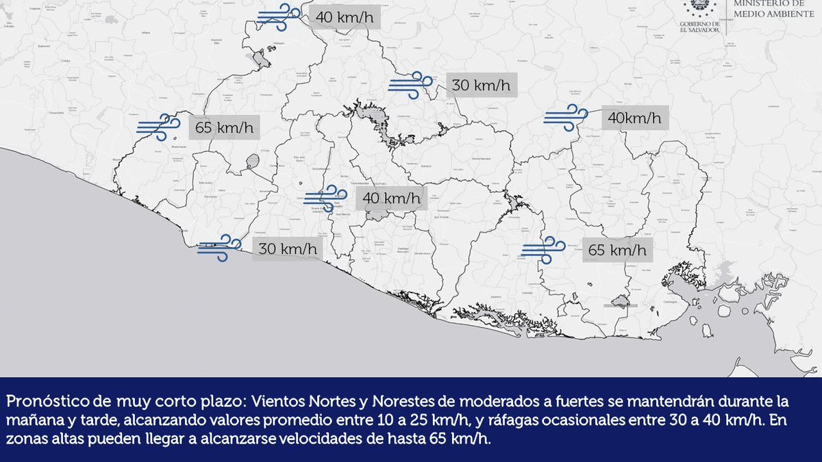 #Clima ElObservatorioInforma Pronóstico de muy corto plazo, válido de 6:00 a.m. a 6:00 p.m. del 19 de febrero de 2023.
ATENCIÓN por probabilidad media (30 - 60%) de caída de ramas, árboles y vallas publicitarias, y grandes dificultades para combatir incendios.