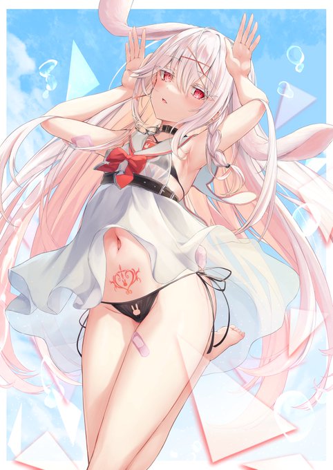 ウサギもも
 #太ももは太いから太ももっていうんだよ 