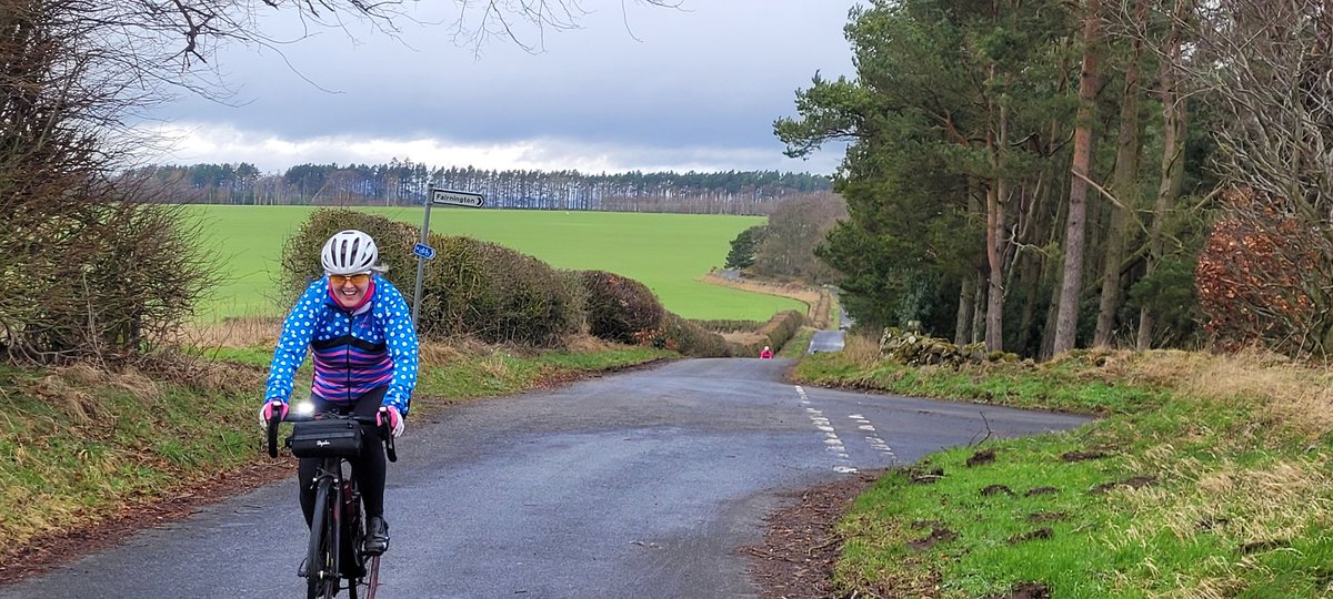 HawickBelles's tweet photo. Lovely cycle to Woodside Plant Centre &amp; Birdhouse Tearoom for refreshments, 13 Belles, one photo shoot for The Hawick Paper(we'll need to buy on Friday) and one puncture. Well done ladies 🚲💕
#LetsRideThroughWinter #scottishcycling 
#thehawickpaper https://t.co/T5fjYHLvxZ