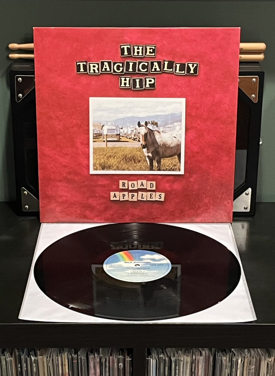The Tragically Hip released their 2nd studio album “Road Apples” February 19th, 1991. #TheTragicallyHip #RoadApples