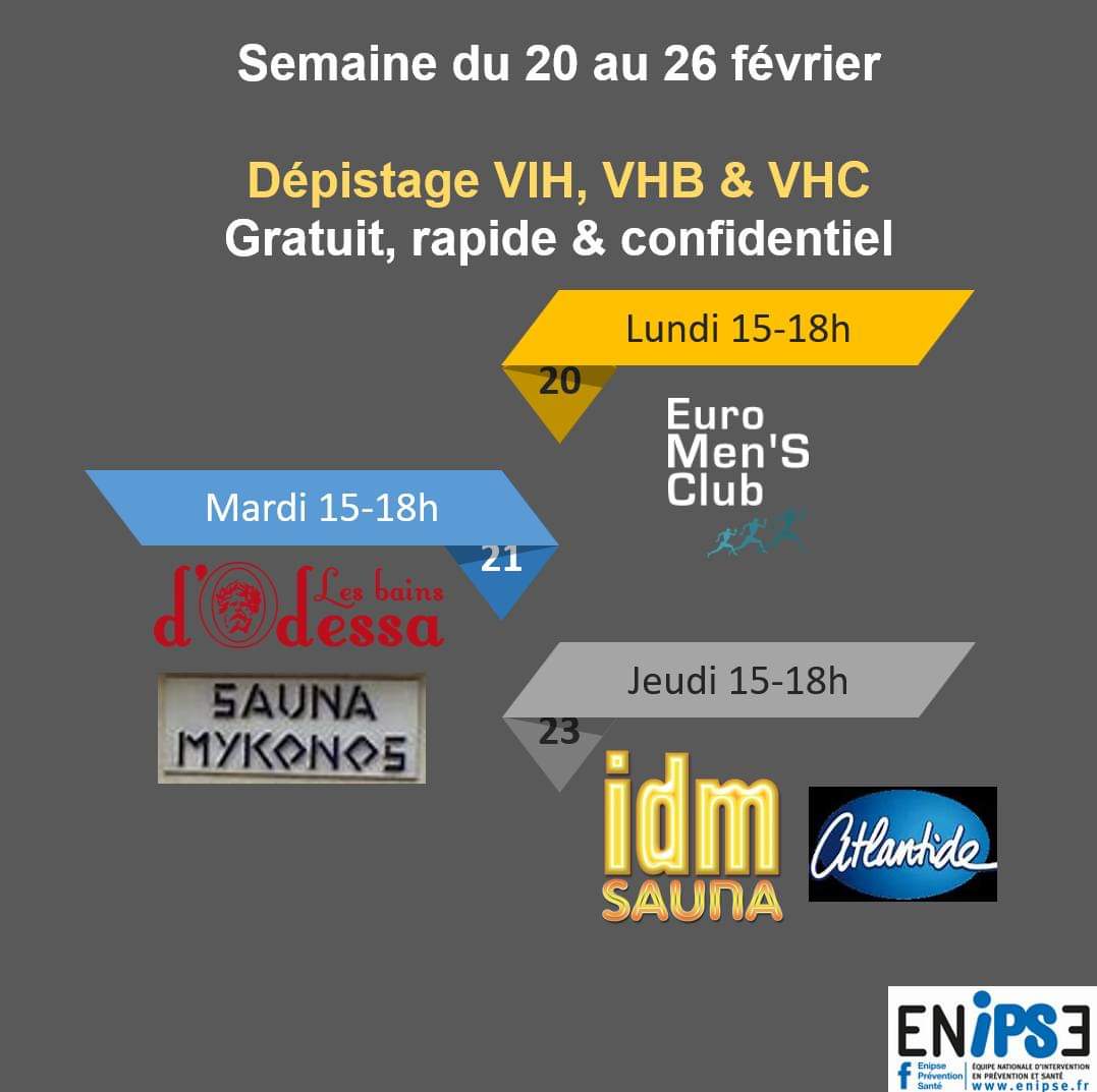EnipseParisIDF's tweet photo. Pour la semaine du 20 au 26 février, l'ENIPSE IDF vous attend: https://t.co/tp2gh9ACFW