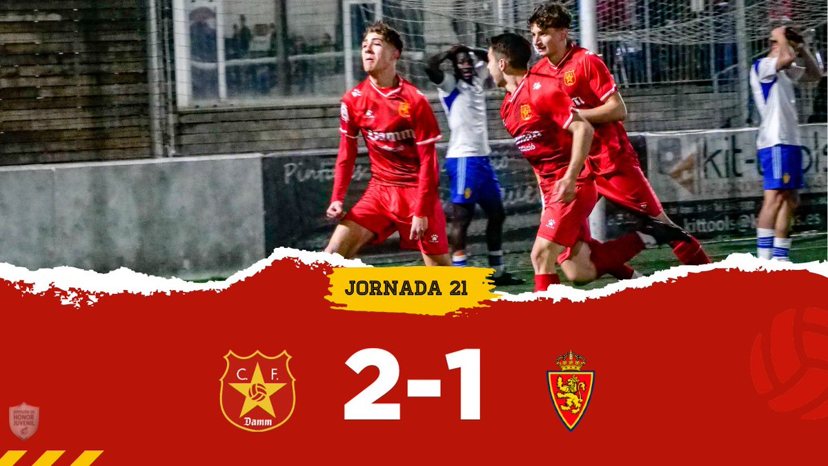 CFDamm's tweet photo. 🔴 Recital de joc i victòria trepidant

🆚 JUVENIL A 2-1 @RZcantera 

📹 https://t.co/6HNpHPCJFz

🔗 https://t.co/82fj7ScCGB https://t.co/lKr3i8i9dV
