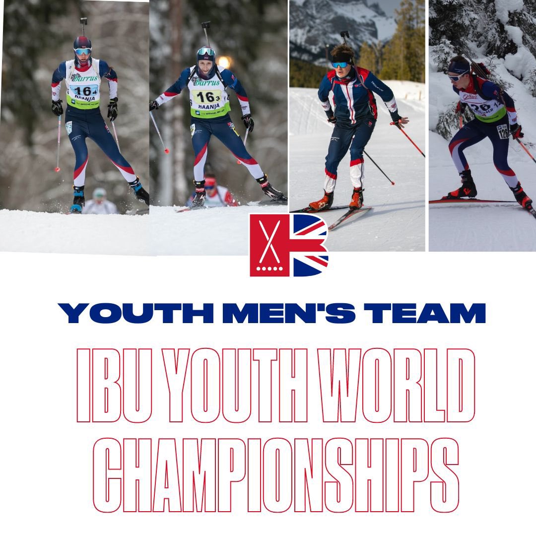 BritishBiathlon's tweet photo. TEAM ANNOUNCEMENT 📣 

Congratulations to the Youth Men selected for the IBU Youth World Championships 💪🇬🇧 @jackdavis_black @ethan.c1arke @tom_smth06 @WedderQuentin https://t.co/rp6UfVvH3t