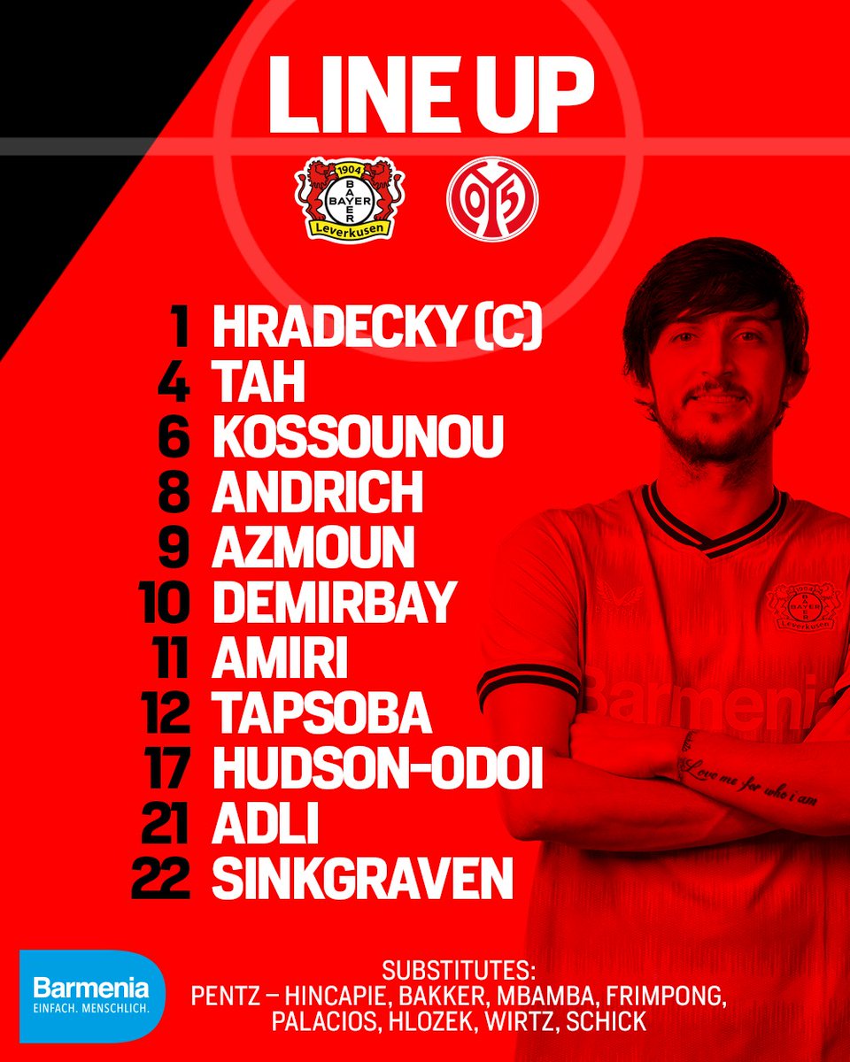 bayer04_en's tweet photo. How we gonna start 🖤❤️

#B04M05 https://t.co/9CkA0ZdSjN