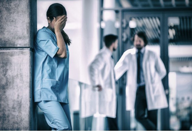 NeilLangerFNP's tweet photo. Cardiac care units where nurses were found to have a generally depressed mood exhibited a patient death rate four times higher than similar units.

-Winning the Service Game, Benjamin Schneider, and David Earl Bowen - Harvard Business School #MentalHealthAwareness #nurses https://t.co/W0HH6rjhV8
