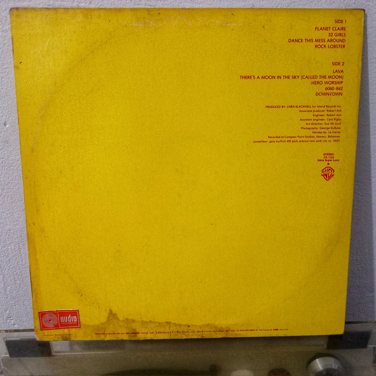 RogerioRocker's tweet photo. The B-52'S #vinil #wbrecords #emiodeon #weadiscos #highfidelity #stereo #seriesuperluxo #vinyl #vinylpost #vinylcollection #vinylcollector #discoécultura #lps #longplays #discocollection #turnetable #tocadiscos #gradiente #d35 #gs11 #audio https://t.co/nluZZQH6Yg