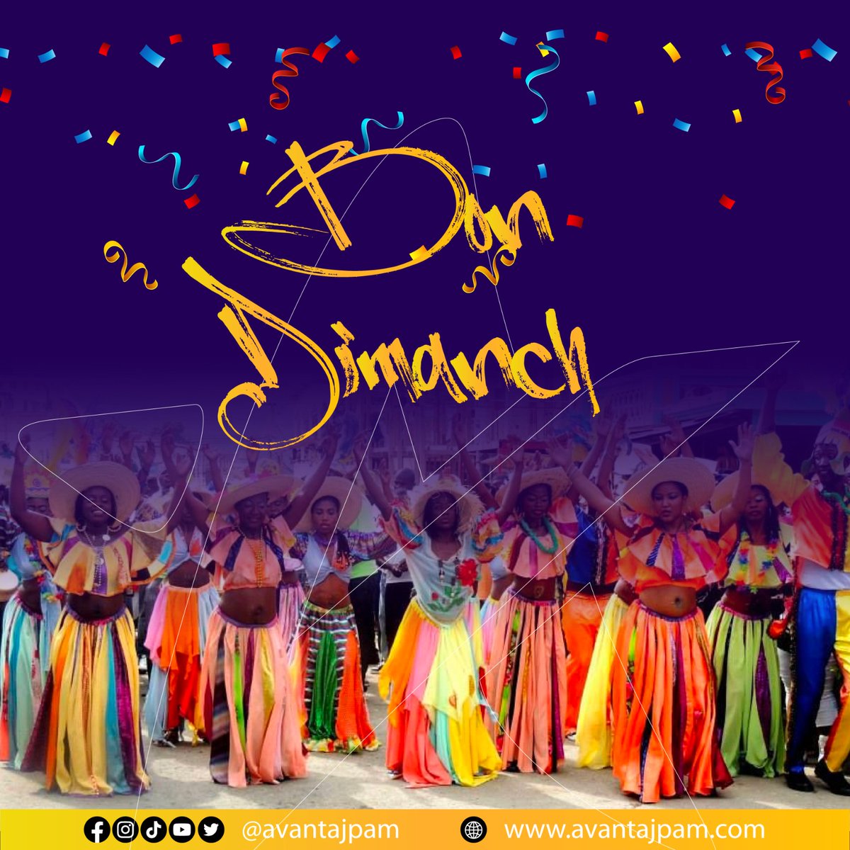 AvantajPam's tweet photo. Bon dimanch ak Avantaj Pam

Avantaj Pam, se Avantaj Paw

Telechaje aplikasyon Avantaj Pam sou PlayStore. 
https://t.co/kMhXAkAmkw

#Bòlèt #Tchala #Digicel
#MonCash #Loto
#AvantajPam #AVP #Milyonè #Milyon
#topup
#lotosol https://t.co/BWUotrFvUf