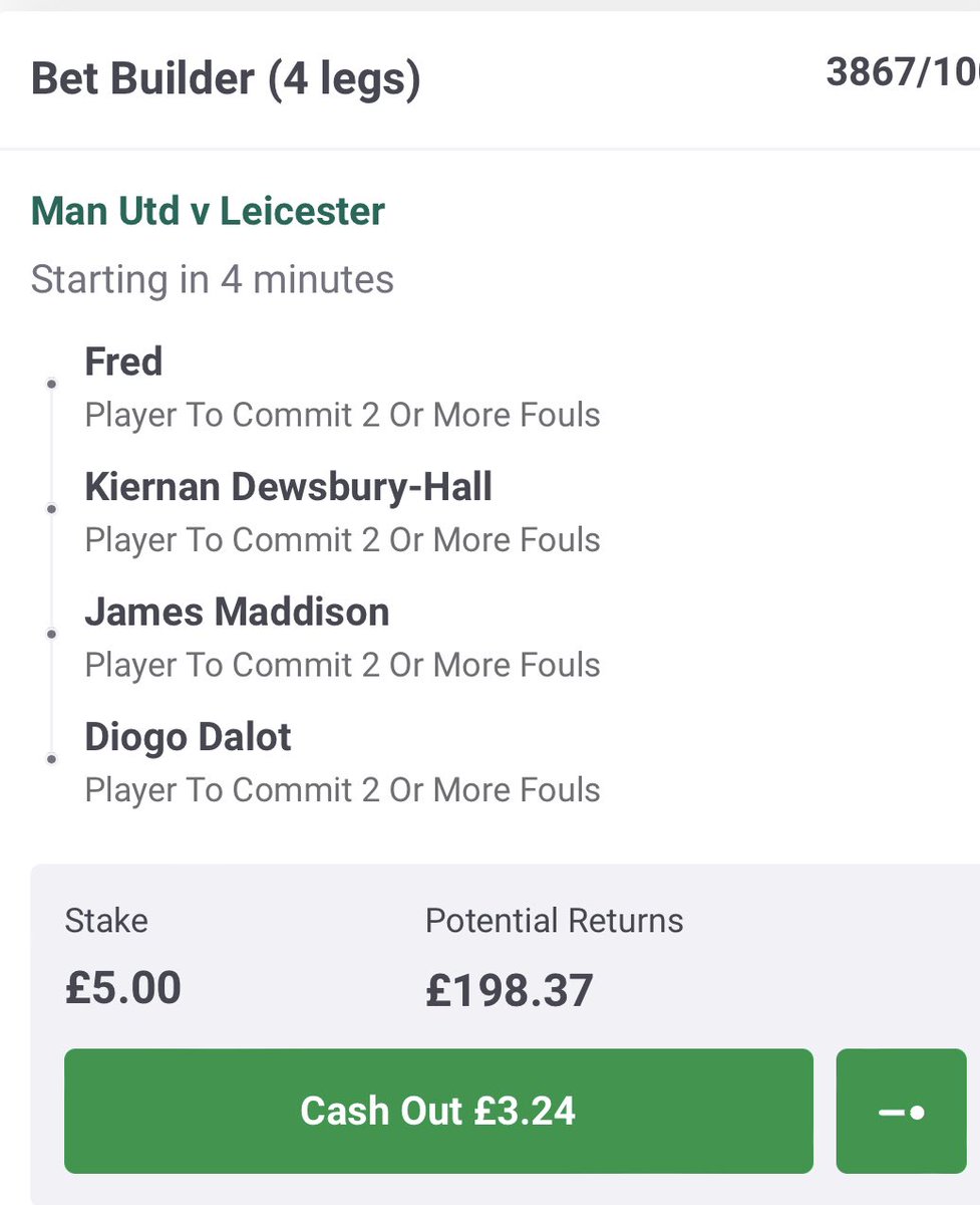 hanmastakes's tweet photo. Manchester United V Leicester https://t.co/zqn83yvsSR