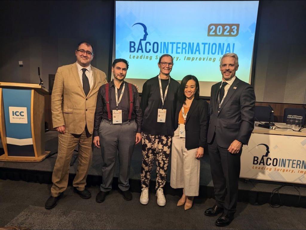 Wonderful @BACO_ENTUK conference - Honoured to have chaired a fascinating session on the grey area of globus, what is it, what do you need to rule out and how do you treat it? Wonderful speakers Dr Jafar Jafari, @LarynxUK and Prof Jacqui Allen, co-chaired by Miss Shiying Hey.