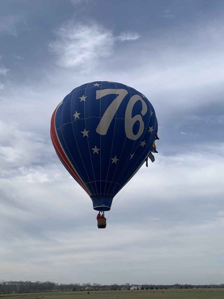 Ballooning in chilly Alabama this morning. Not me, my students!