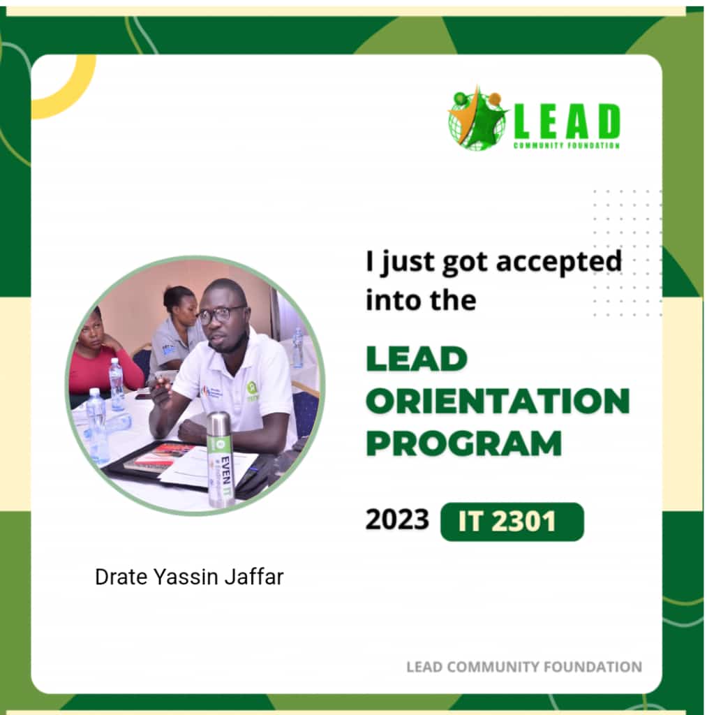 JaffarDrate's tweet photo. Iam so excited to be part of the lead #orientation program. #leadcommunityfoundation 
💪💪💪💪🤛🤛
Putting Communities first before self.
Empowering Youth Voices.
@Leadproject8 @KelvinOpiepie @lead_uganda @youthwestnile https://t.co/ckkhU43100
