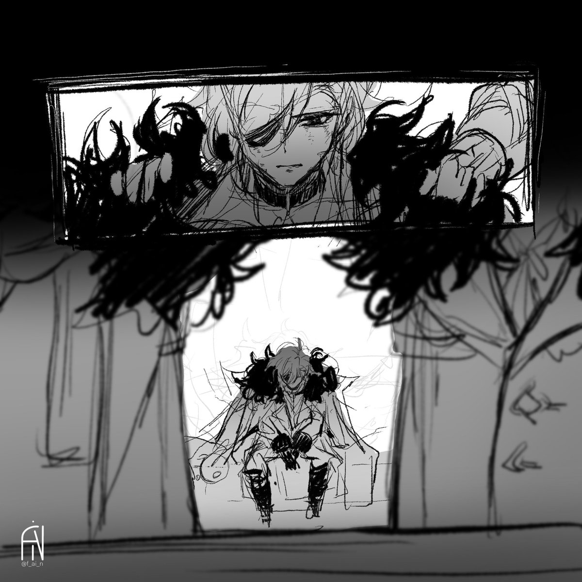 joy 🥀 on Twitter "RT f_ai_n (Fatui Adopt Kaeya AU) I rewatched the A Winter Night's Lazzo PV