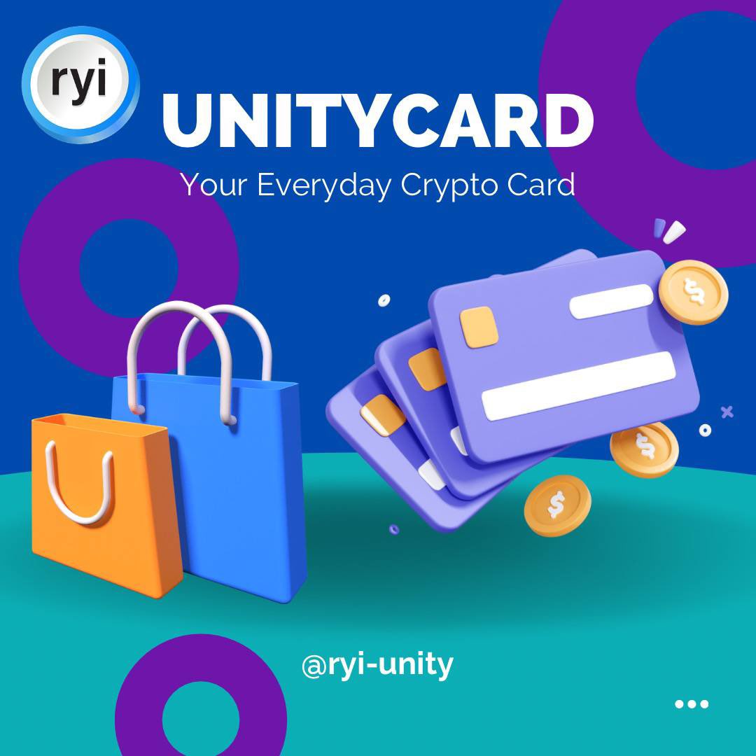 DEFIDASH_'s tweet photo. Get ready to utilize your #cryptocurrencies like never before!
#Unity debit cards are coming soon!! giving you instant access to your digital assets for everyday purchases.๐๏ธ๐
Stay tuned for more updates!#BNBChain #bitcoin #unitycards #cryptocurrency https://t.co/9kWIVRD1HE