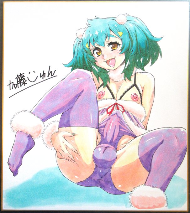 絵&仕事垢が凍っちゃったので
向こうでやってた1枚ずつ過去絵を貼るの
こっちでリスタートするか…w😅

まずはこれかなという事でイベントでの販売用に2019年に描いた
『あばたー☆とらんす!』の主人公ナオくんのアナログ色紙☺️

現在、続きのネーム作業中で大苦戦中なので自分へのエールも込めてw 