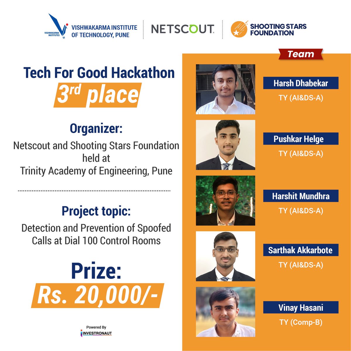 Vishwakarma Institute of Technology, Pune tweet media