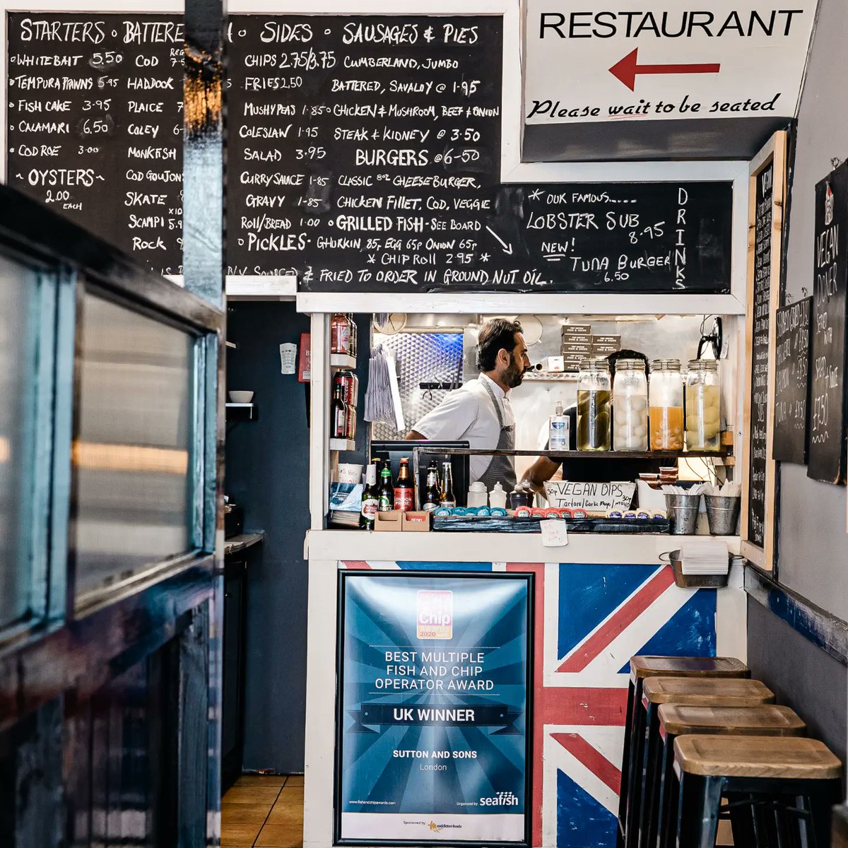 Hope everyone is enjoying the sunshine today! We're serving up Sunday vibes all day ☀️👌
📍 Sutton &amp; Sons Hackney Central