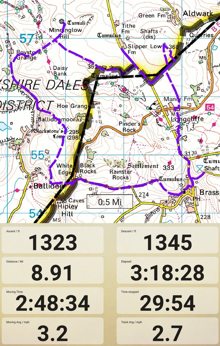 PilgrimChris's tweet photo. A little detour to the farm to ask permission to bag Slipper Low Trig on my bimble this morning.
Blackstones Low Trig and Minninglow Hill also snagged today.
#ShareYourAdventure
#PeakDistrict
#PDNP https://t.co/IyTSiBDJ3x