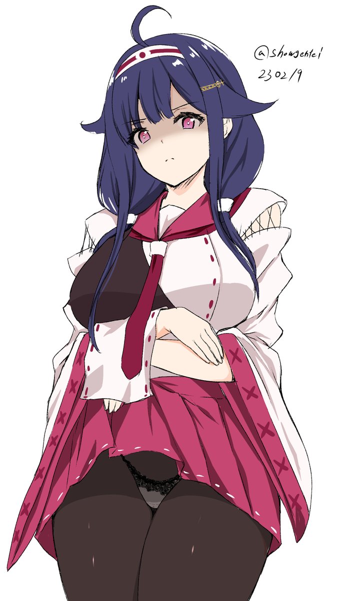 嫌パンりゅほ
#艦これ版深夜の真剣お絵描き60分一本勝負
#艦これ版真剣お絵描き60分一本勝負_20230219 